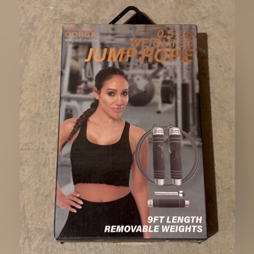 Melissa Gorga 0.5 LB Weighted Jump Rope